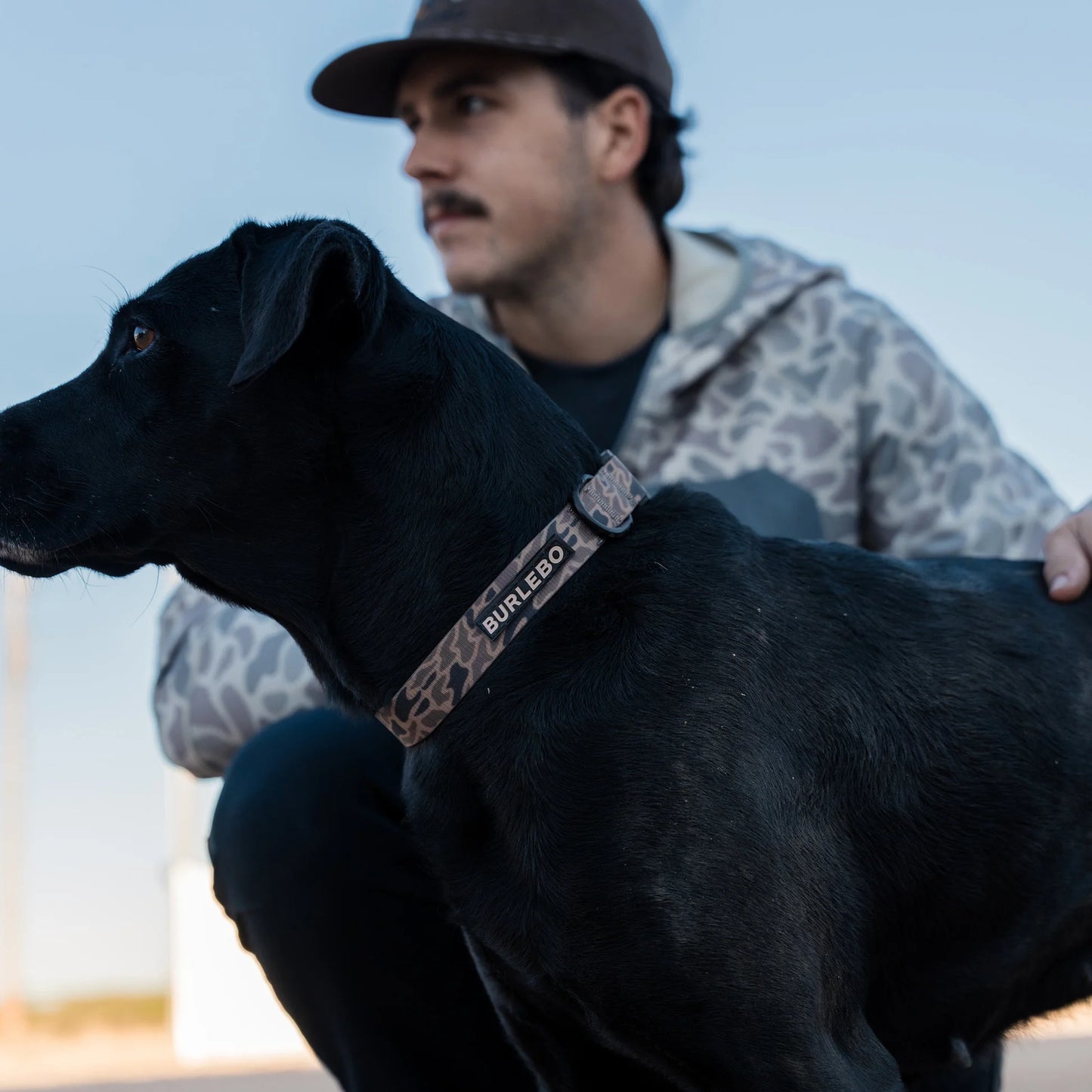 Burlebo Dog Collar in Gauge Camo