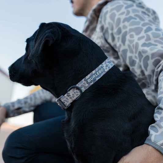 Burlebo Dog Collar in Classic Deer Camo