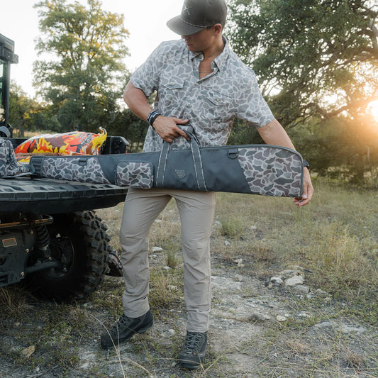 Burlebo Single Rifle Case in Classic Deer Camo