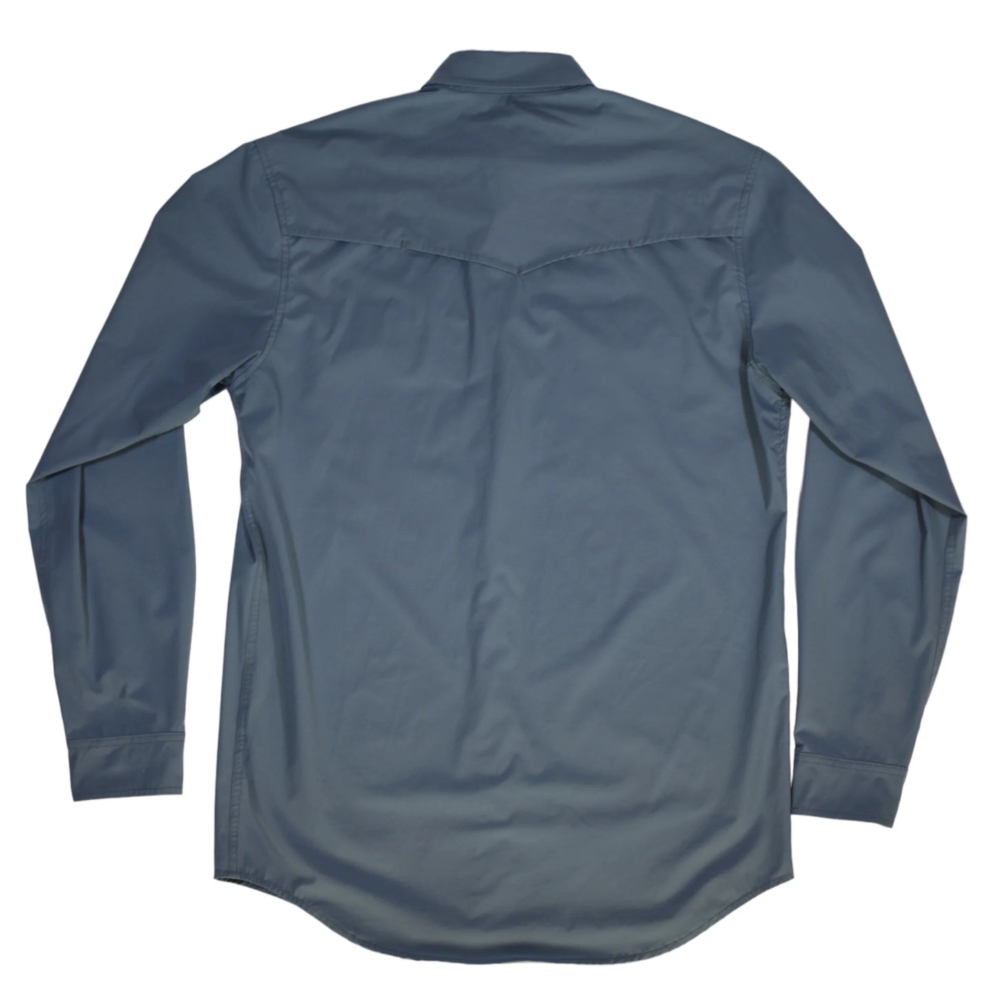 Ferrell Brand Core Long Sleeve Snap Shirt in Blue