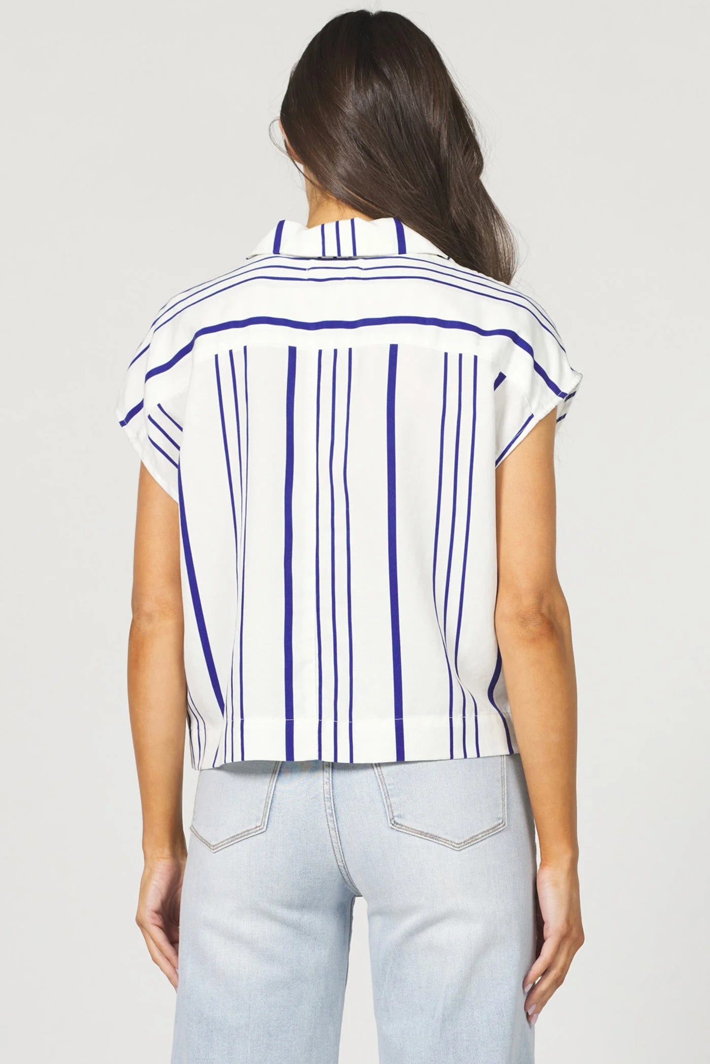 Dear John Cruz Novelty Shirt in Monaco Stripe