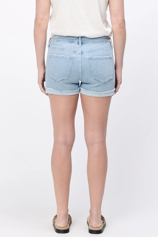 Dear John Ava Denim Short in Sky Blue