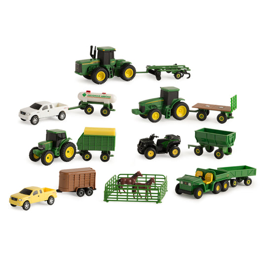 John Deere 20 Piece Vehicle Value Set