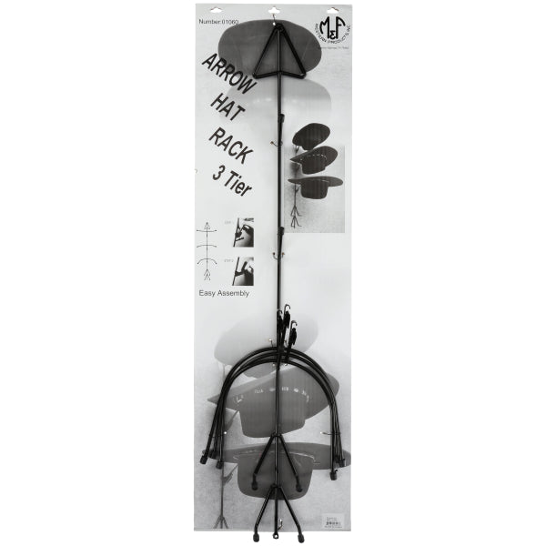 3-Tier Arrow Hat Rack