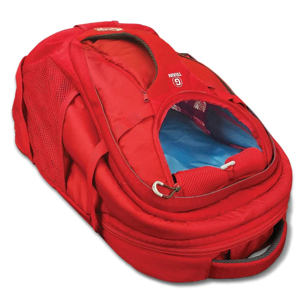 Kurgo G-Train Dog Carrier Backpack in Chili Red