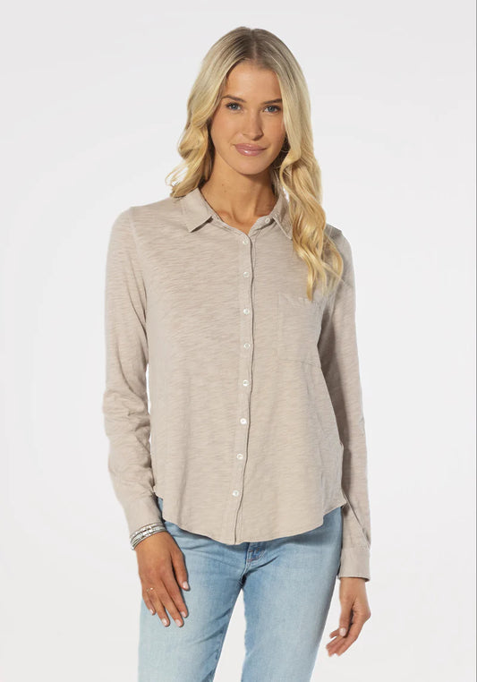 Dylan Harper Shirt in Light Grey