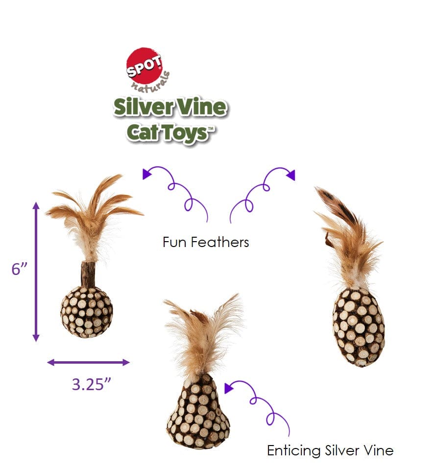 Spot Silver Vine Chunky Cat Toy