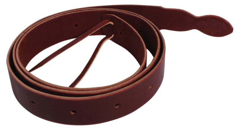 Professional's Choice Burgundy Latigo and Harness Leather Cinch Tie Straps