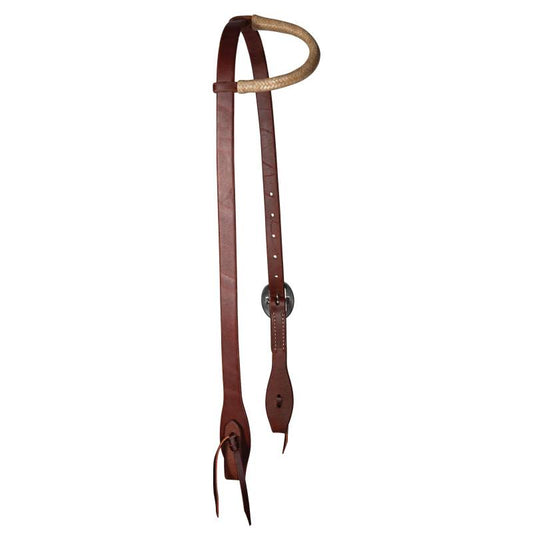 Professional's Choice Ranch Rawhide Trimmed 3/4" Browband Headstall