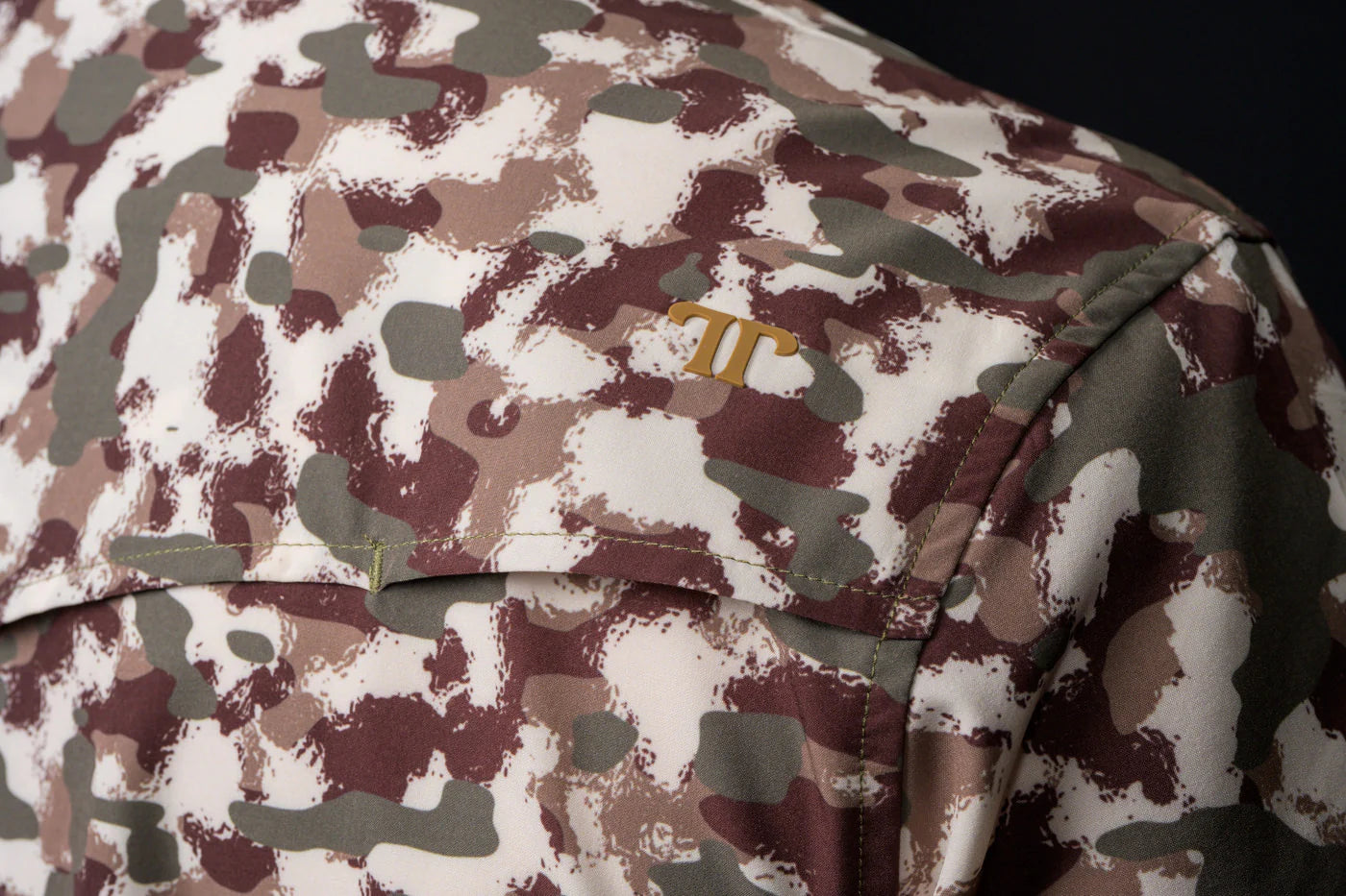 Ferrell Camo Lite Short Sleeve Snap