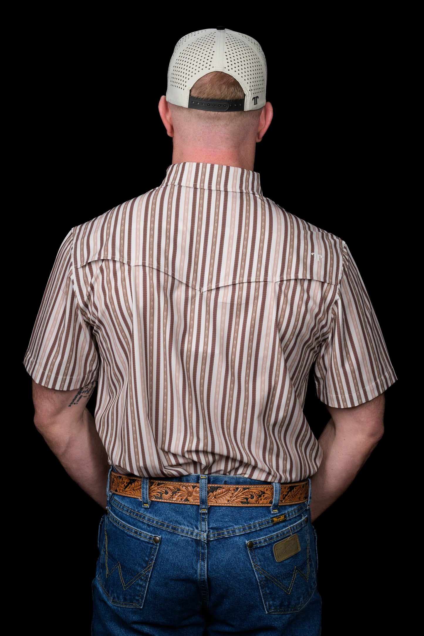 Ferrell The Wyatt - Brown Short Sleeve Snap