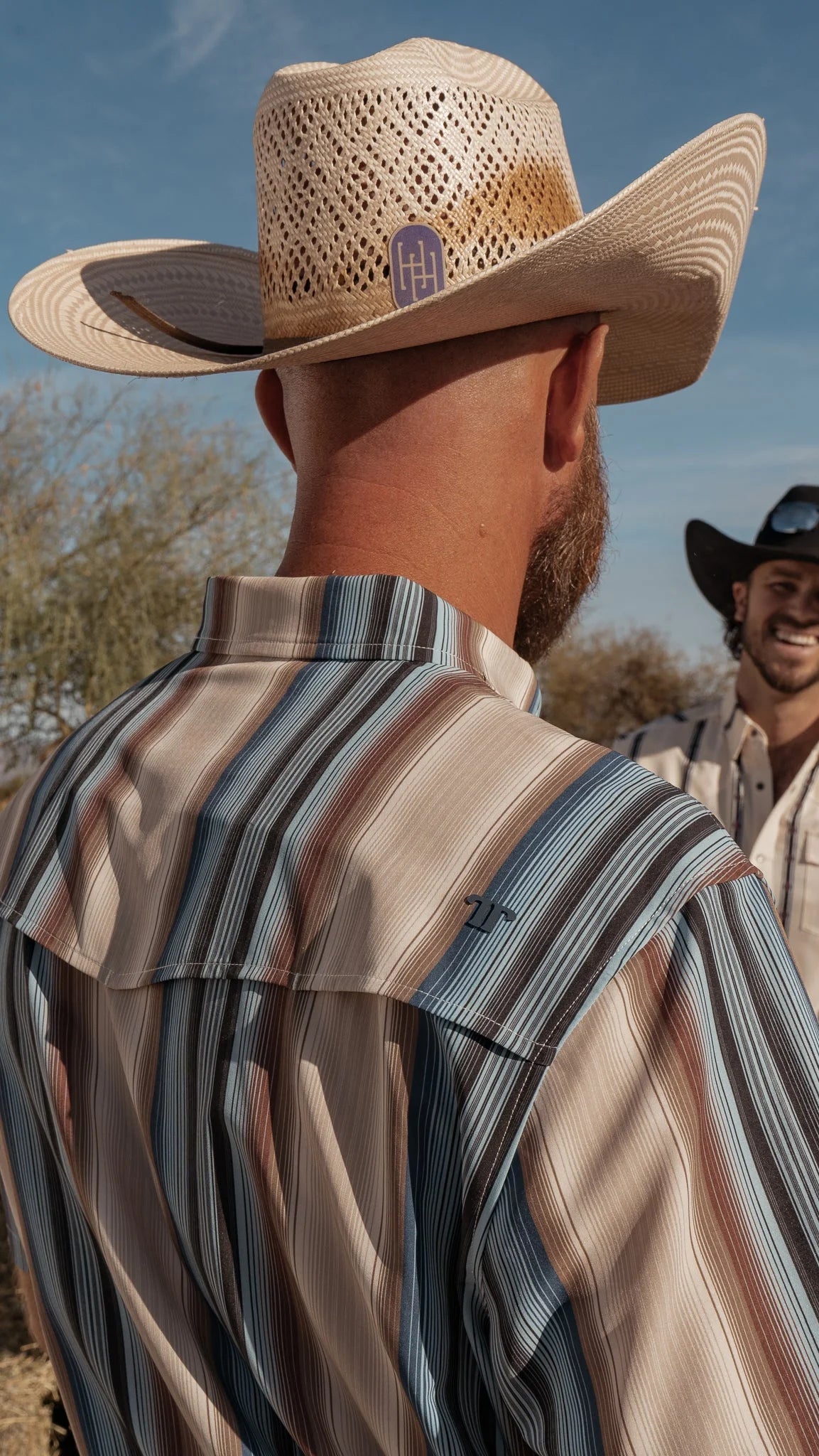 Ferrell The Harrison Short Sleeve Snap in Cream