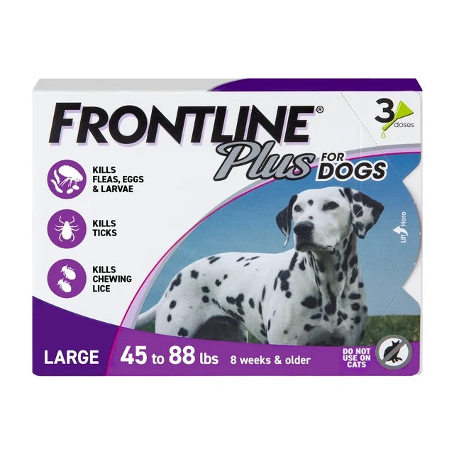 Frontline Plus for Dogs Flea & Tick