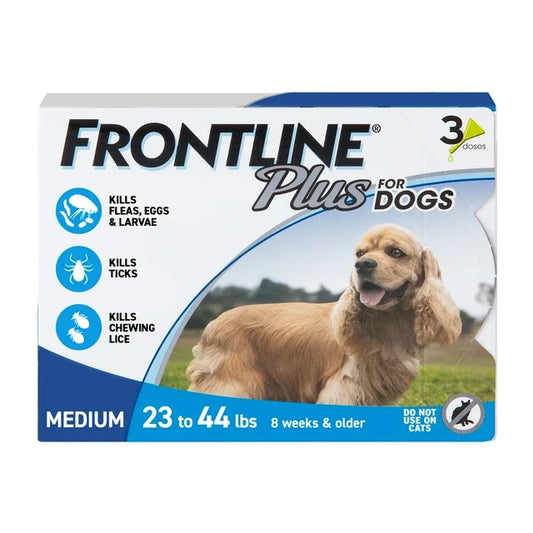 Frontline Plus for Dogs Flea & Tick
