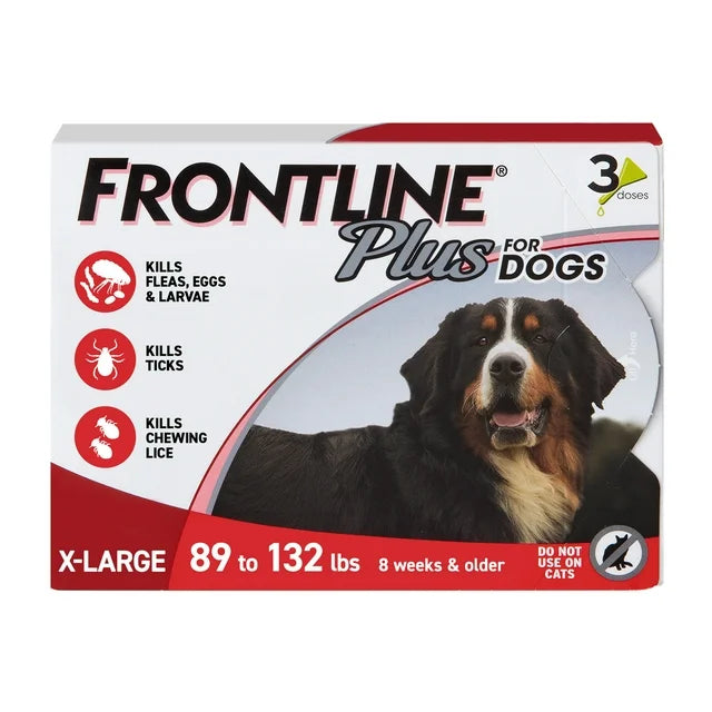 Frontline Plus for Dogs Flea & Tick