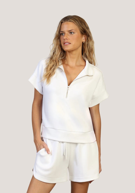 Dylan Saturday Short in White