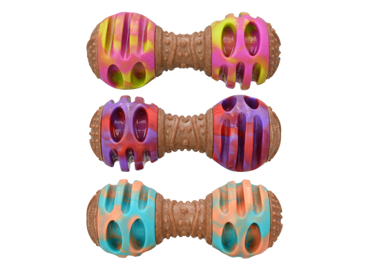 Multipet Giggle Chew Dumbbell