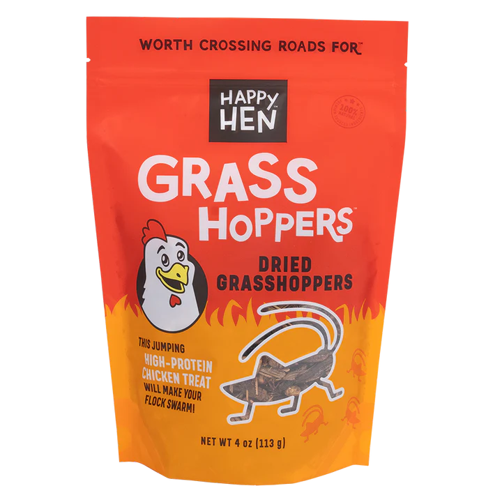 Happy Hen Grasshoppers