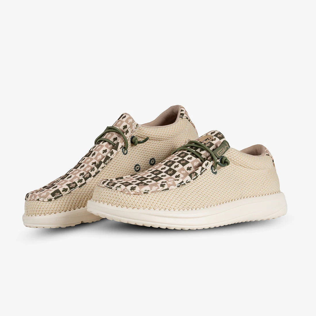 Gator Waders Women's Camp Shoes in Checkered Cactus