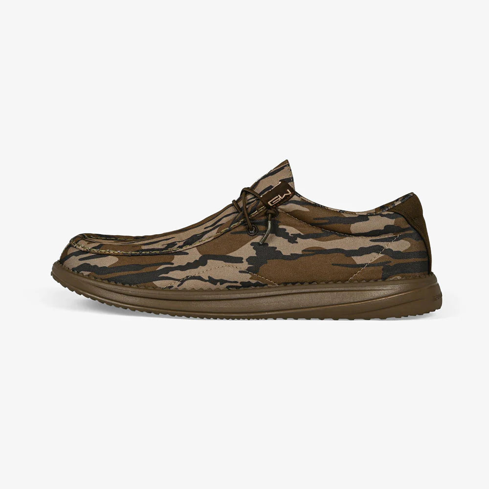 Gator Waders Men's Camp Shoe in Mossy Oak Original Bottomland