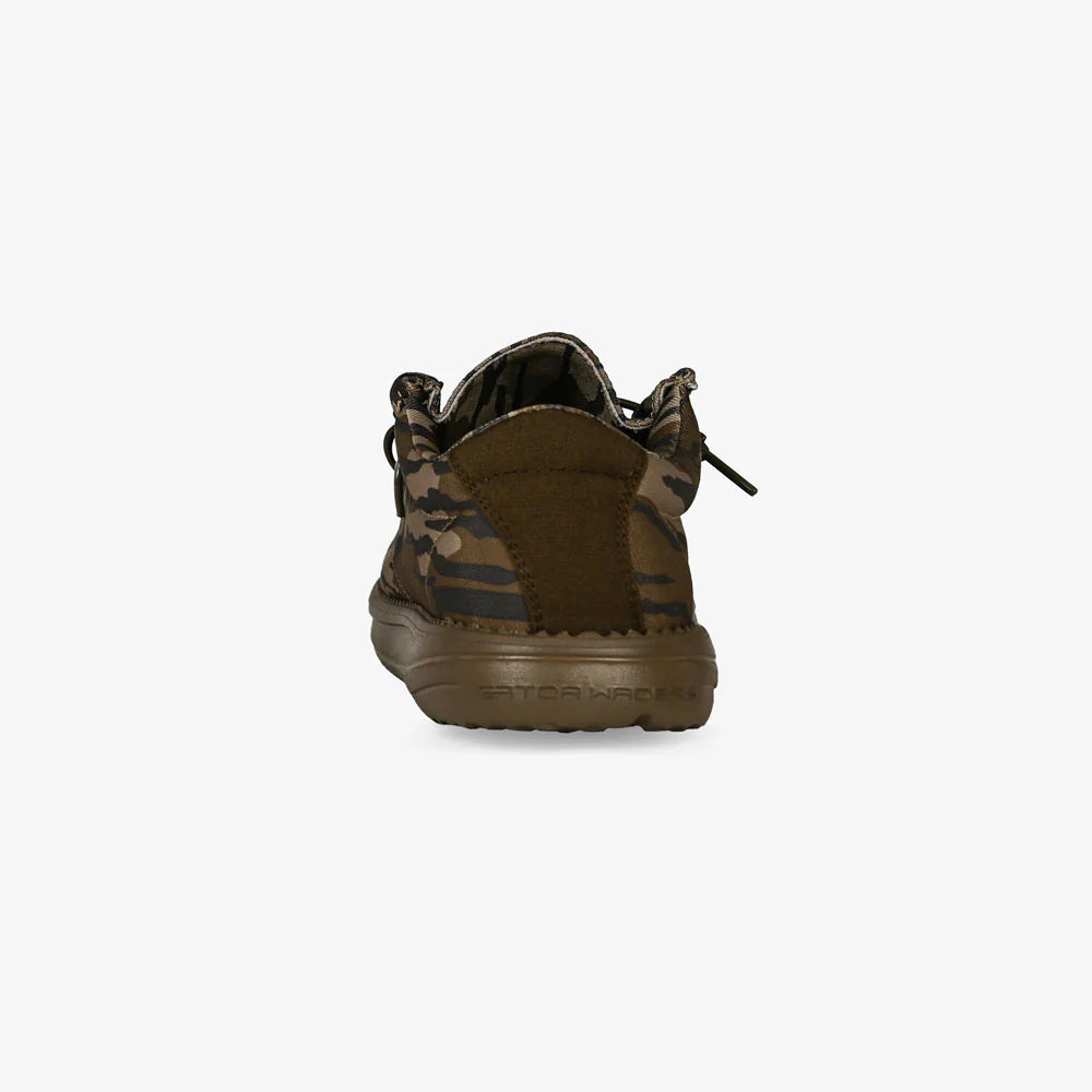 Gator Waders Men's Camp Shoe in Mossy Oak Original Bottomland