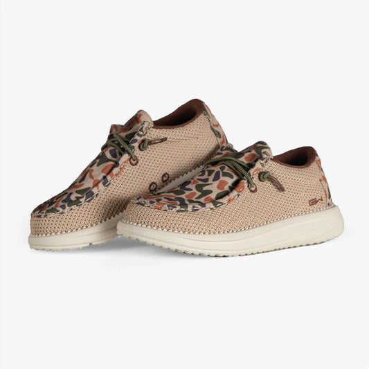 Gator Wader Kids Camp Shoes in Old School Camo