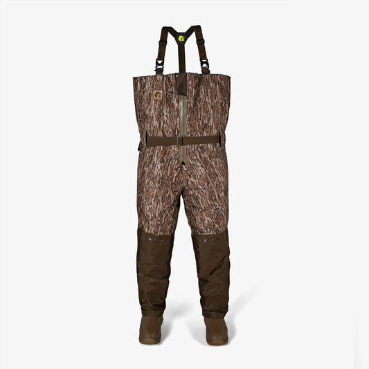 Gator Waders Men's Omega Uninsulated Zip Waders in Mossy Oak Bottomland