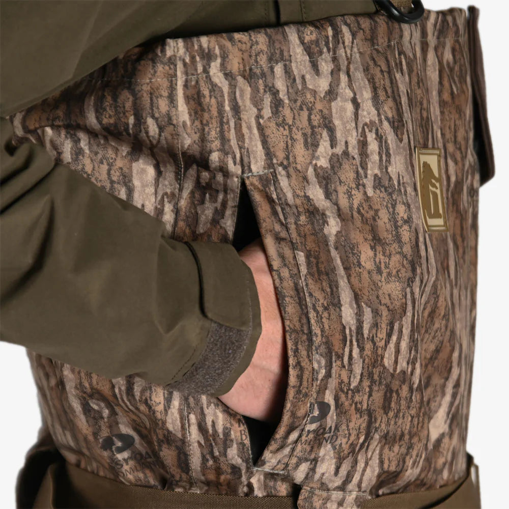 Gator Waders Men's Omega Uninsulated Zip Waders in Mossy Oak Bottomland