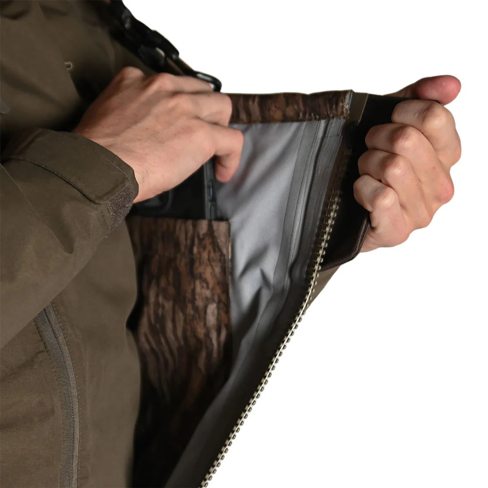 Gator Waders Men's Omega Uninsulated Zip Waders in Mossy Oak Bottomland