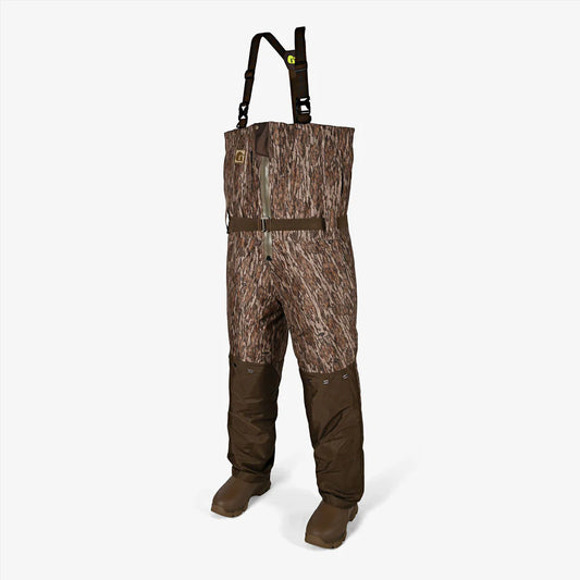 Gator Waders Men's Omega Uninsulated Zip Waders in Mossy Oak Bottomland