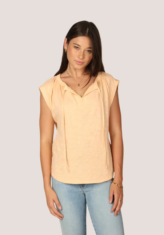 Dylan Gia Top in Apricot