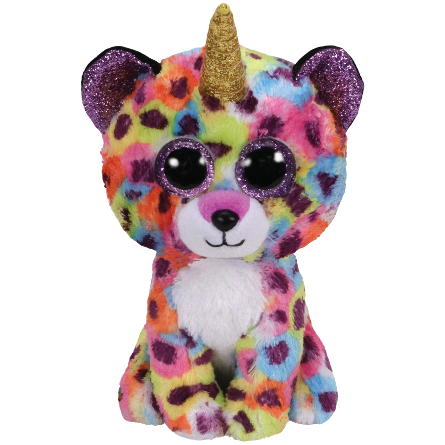 Ty Beanie Boos- Giselle the Unicorn Leopard