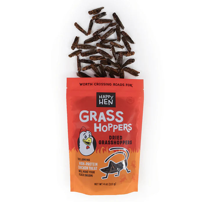 Happy Hen Grasshoppers