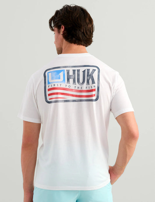 Huk Born Wave Tee in White