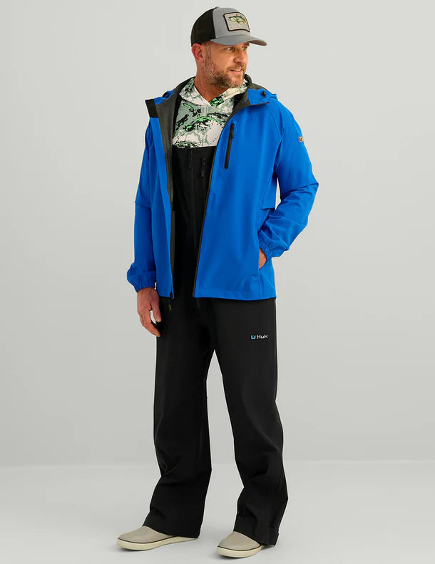 Huk Rover Fishing Bib in Black