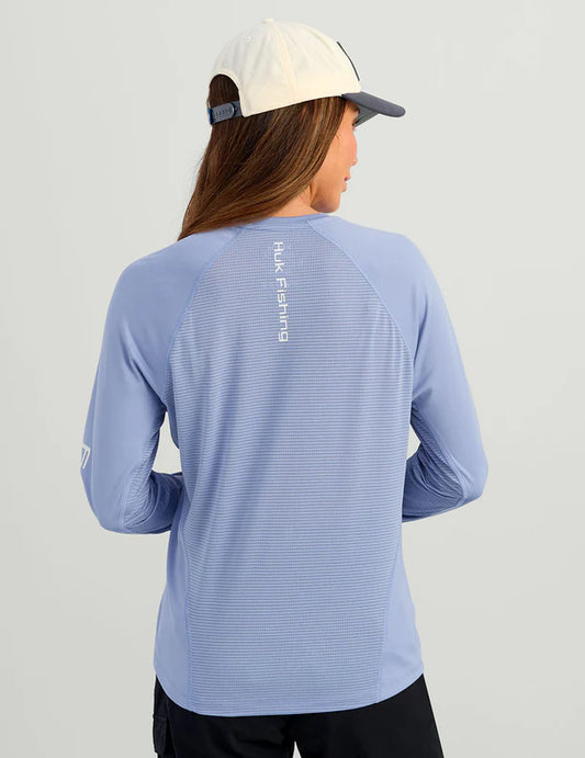 Huk Icon Performance Crew in Lightning Sky