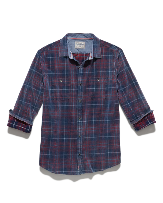 Flag & Anthem Minford Vintage Washed Corduroy Shirt