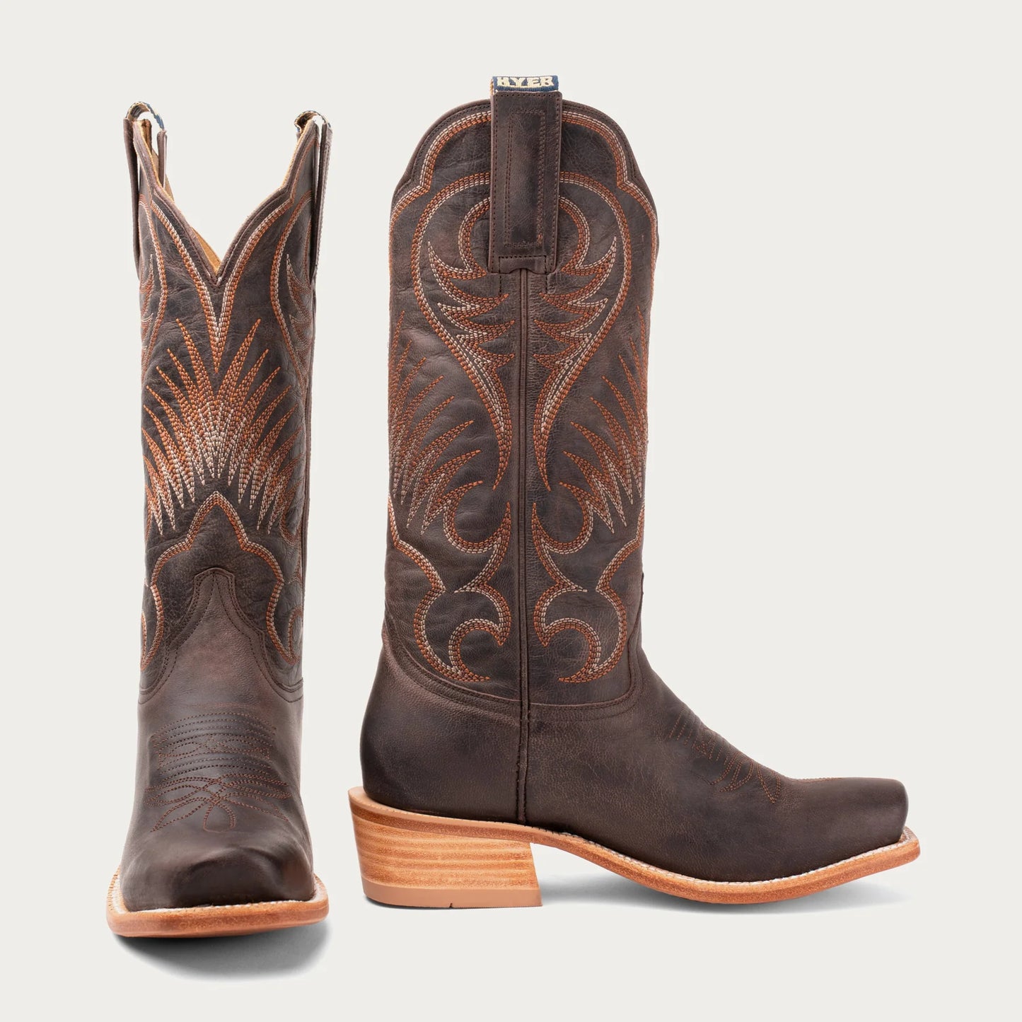 Hyer Brown Goat Leawood Boots