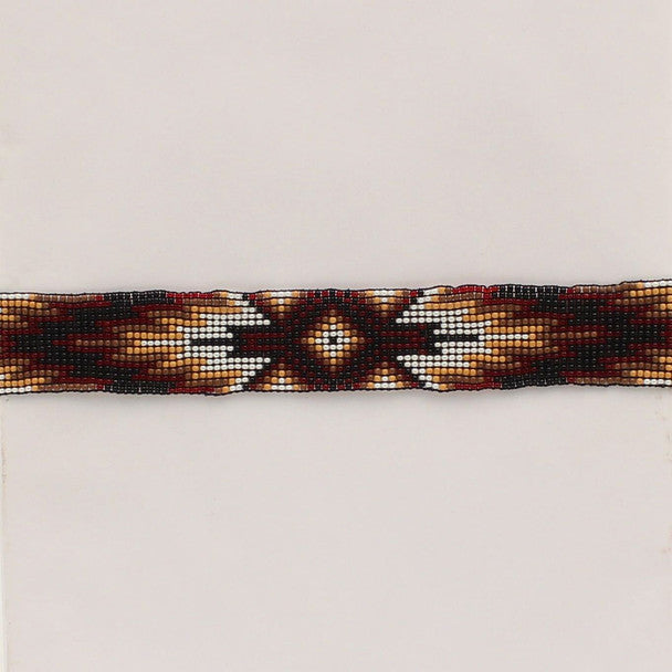 Twister Multi-Tonal Beaded Stretch Hatband