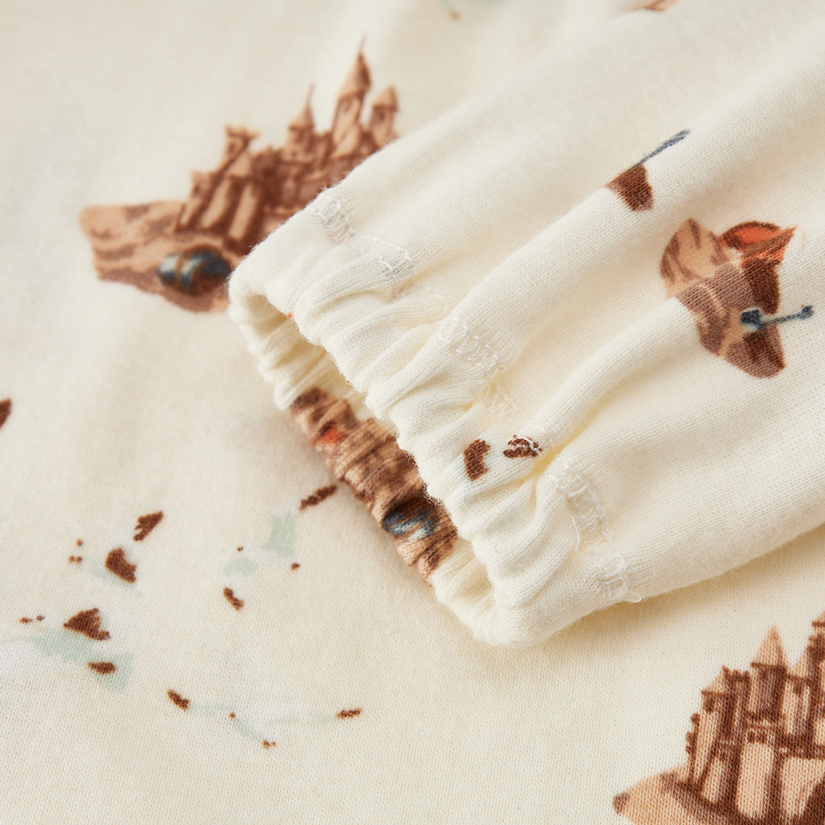 Milkbarn Sandcastle Organic Cotton Dress & Legging Set