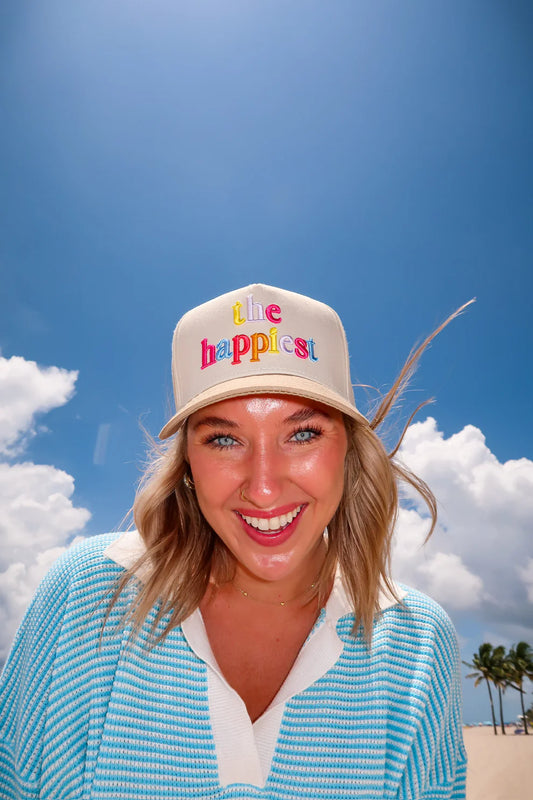 The Happiest Multicolor Cap