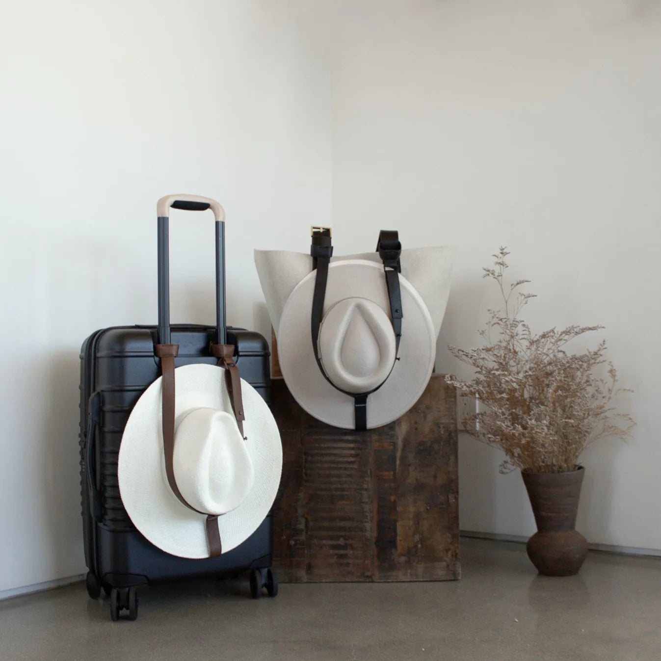 The Hat Harness® Hat Holder in Sand