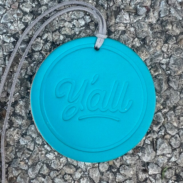 Callahan Leather Co. Round Y'all Freshie