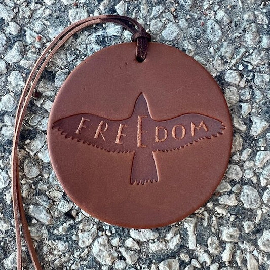 Callahan Leather Co. Round Freedom Freshie