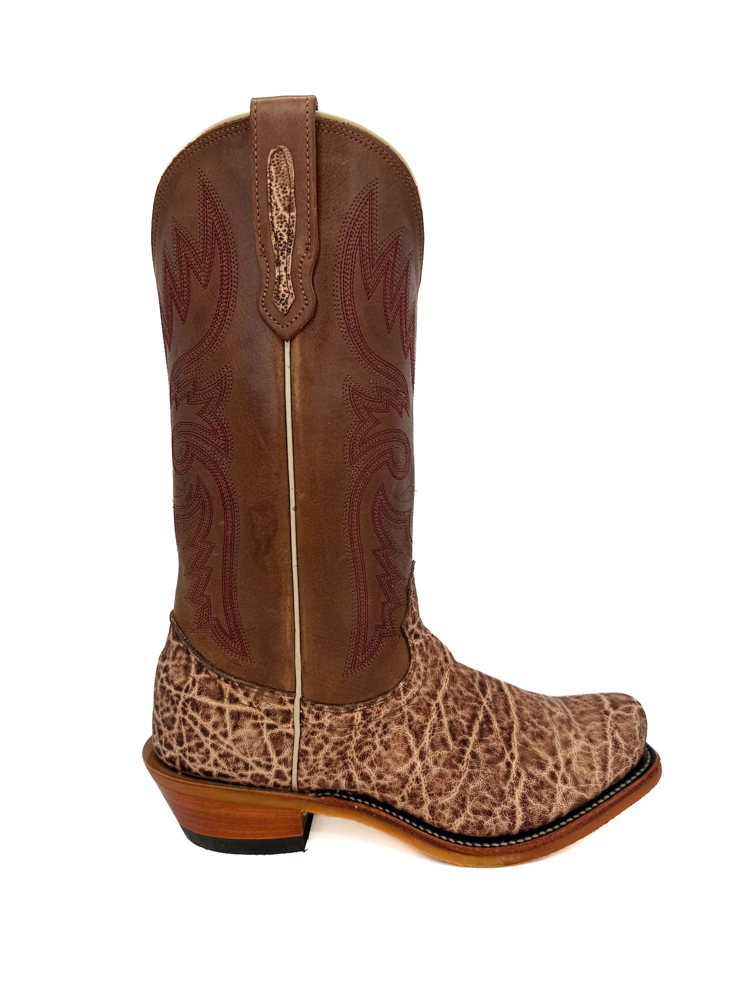 Fenoglio Peat Elephant with Tan Ranch Hand Boot