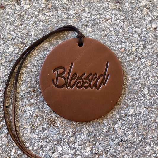 Callahan Leather Co. Round Blessed Freshie