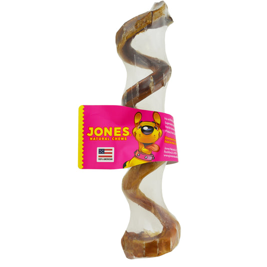 Jones Natural Chews Curly Q Beef Pizzle