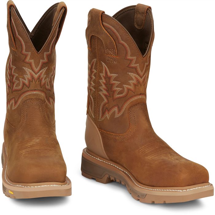 Justin Montana Nano-Composite Toe Work Boot