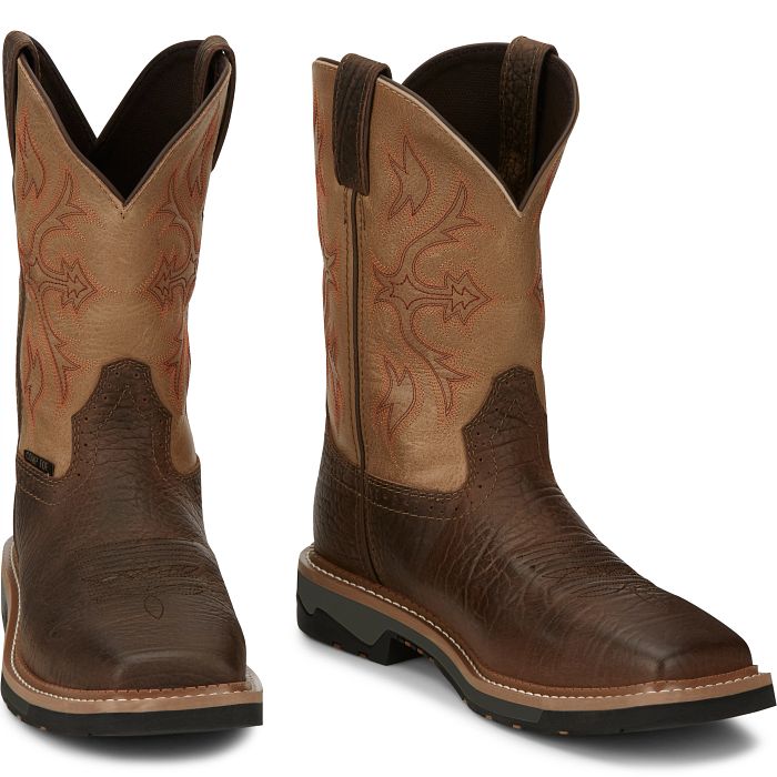 Justin 11" Bolt Composite Waterproof Work Boot