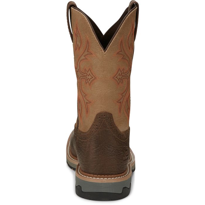 Justin 11" Bolt Composite Waterproof Work Boot
